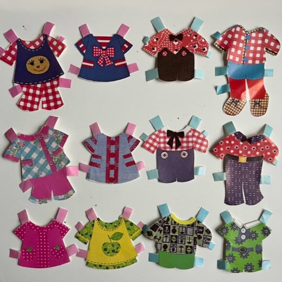 Raggedy  Ann and Andy Paper Dolls 1975 by Bobbs- Merrill Company - Picture 7 of 12